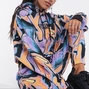 Crooked Tongues Tie Dye Hoodie (XL)